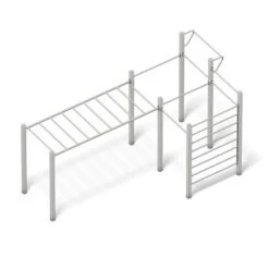 Playparc Calisthenics-Anlage "Crazy-Bars"