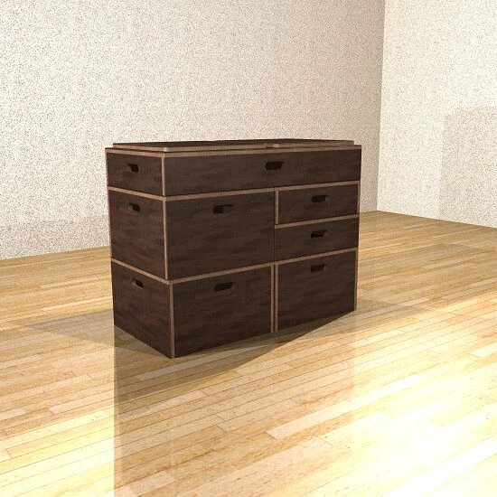 Sport-Thieme Plyoboxen-Set "Kombi" – Bild 2