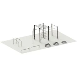 Turnbar Outdoor-Fitnessgerät "Education"