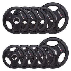 Sport-Thieme Hantelscheiben-Set "Wettkampf", PU