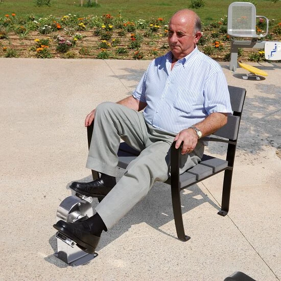 Agapito Outdoor-Fitnessgerät "Fahrrad" – Bild 3