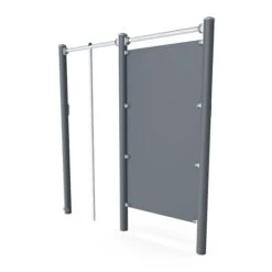 Kompan Outdoor-Fitness-Station "Human Flag Stange & Handstand-Wand"